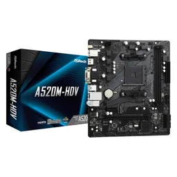 MB AM4 ASRock A520M-HDV  mATX