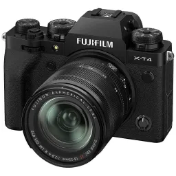 Fujifilm X-T4 black XF18-55mm F2.8-4 R LM OIS Kit, Mirrorless Digital Camera Fujifilm X System (Aparat fotografic)