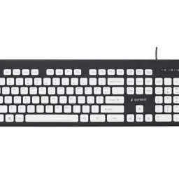 Клавиатура Gembird KB-CH-01, Black/White