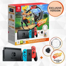 Nintendo Switch + Ring Fit Adventure
