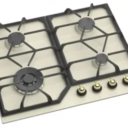 Plită incorporabilă cu gaz Wolser WL-F 6404 EN Rustic, bej