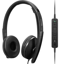 Căşti Lenovo Wired ANC Headset Gen 2, negru