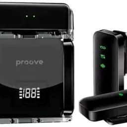 Microfon Proove Live Lightning/Type C (2 mic), negru