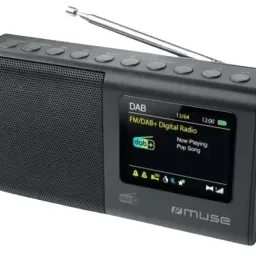 Radio portabil Muse M-117 DB, negru