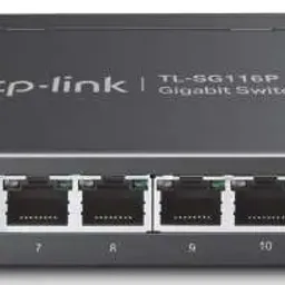 Switch TP-Link TL-SG116P, negru