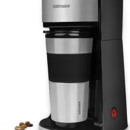 Cafetieră electrică Goldmaster GM 7347, inox/negru