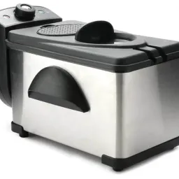 Friteuză Electra EDF-2020SS, negru/inox