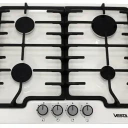 Plită incorporabilă cu gaz Vesta BHF6060ICE/BE, bej