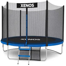Trambulină Xenos XT-8FT 244cm, negru/albastru