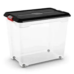 Container de depozitare Kis Moover XXL 80L, transparent