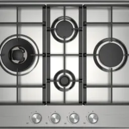 Plită incorporabilă cu gaz Midea MG697TX, inox