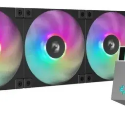 Cooler Procesor cu apă DeepCool LT360 ARGB, negru