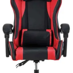 Scaun gaming Xenos Numa, negru/roșu