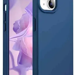 Husă de protecție Helmet Case Silicone Soft Touch iPhone 14 (HMTCLSIP14BL), albastru