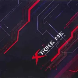 Mousepad Xtrike Me MP-005, negru/roșu