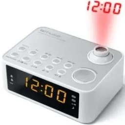 Radio cu ceas Muse M-178 PW, alb