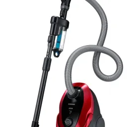 Aspirator cu curățare uscată Samsung VC20M257AWR/UK, roșu