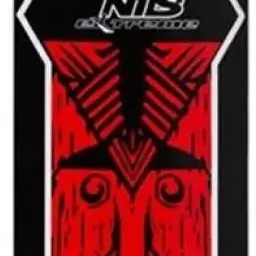 Skateboard Nils Extreme CR3108SA, negru/roșu