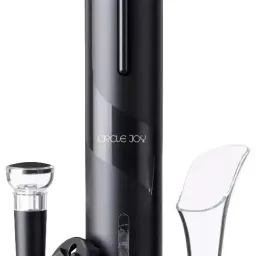 Set pentru vin Circle Joy CJ-TZ07, negru