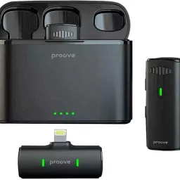 Microfon Proove Demo Lightning (2 mic), negru