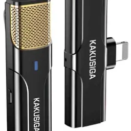 Microfon Kaku KSC-1106 Lightning, negru