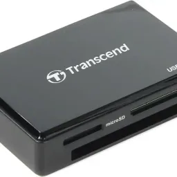 Cititor de carduri Transcend TS-RDC8K, negru