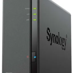 NAS Server Synology DS124, negru