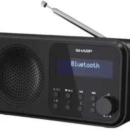 Radio portabil Sharp DR-P420BKV01, negru