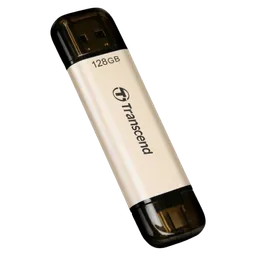 Memorie USB Transcend JetFlash 930C, 128GB, Auriu