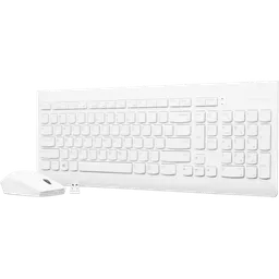 Lenovo 510 Wireless White Keyboard & Mouse, Russian/Cyrillic (GX31F38001)