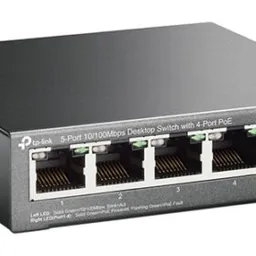 PoE коммутатор TP-LINK TL-SF1005P, 4x IEEE 802.3af/at