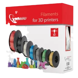 Filament pentru imprimantă 3D Gembird 3DP-ABS1.75-01-TR, ABS, Transparent , 1.75 mm, 1kg