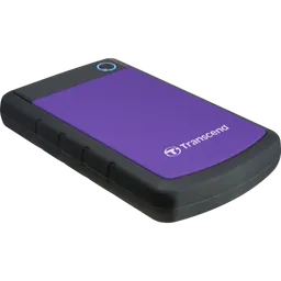 HDD portabil extern Transcend StoreJet 25H3P, 1 TB, Gri/Violet (TS1TSJ25H3P)