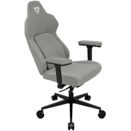 Scaun Gaming ThunderX3 Core Smart Loft, Plasă Respirabilă, Gri deschis