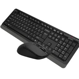 Set Tastatură + Mouse A4Tech FG1012S, Fără fir, Negru