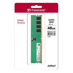 Memorie RAM Transcend JetRam, DDR5 SDRAM, 5600 MHz, 48GB, JM5600ALE-48G