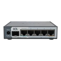 Router MikroTik E60iUGS  hEX S, Negru