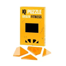 Joc de logica IQ PUZZLE Rectangle, 4 piese