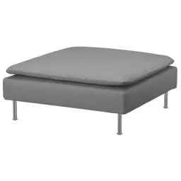 Fotoliu moale Ikea Soderhamn Gray / Stofă