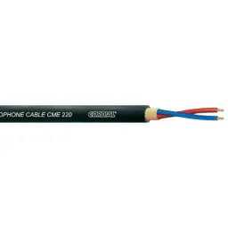 Cablu audio Cordial CME 220-BK PVC / Black