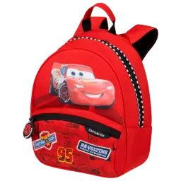 Ghiozdan pentru copii Samsonite Cars / Black Red / 10l