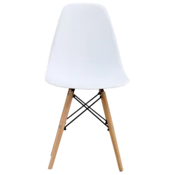 Scaun de bucătărie Sunrise C-01 Plastic/ White Beech Wood