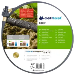 Furtun aspersor Cellfast Drip Cauciuc / Manual