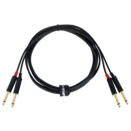 Cablu audio Pro Snake TPI-Twin 6.0 PVC/ Black