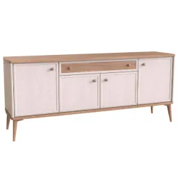 Comodă Dogtas Margo 79 x 109 x 48.6 / Lemn / Alb