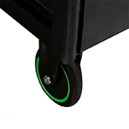 Roată JBM 15040 125 mm/ Fixă/ Pentru dulapuri cu instrumente