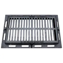 Grătar de canalizare Uniplast 16008 Black / Oțel