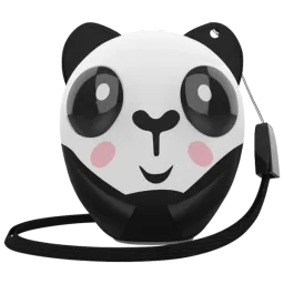 Boxă portabilă Hiper Zoo Music Panda 3 W/ White/ Black