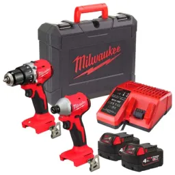 Set de instrumente Milwaukee M18BLCPP2A-402C