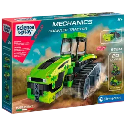 Constructor Clementoni Crawler Tractor
